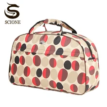 Дорожные вещевые водонепроницаемые повседневные сумки для мужчин/женщин Чемодан путешествия Сумки нейлона с печатанием