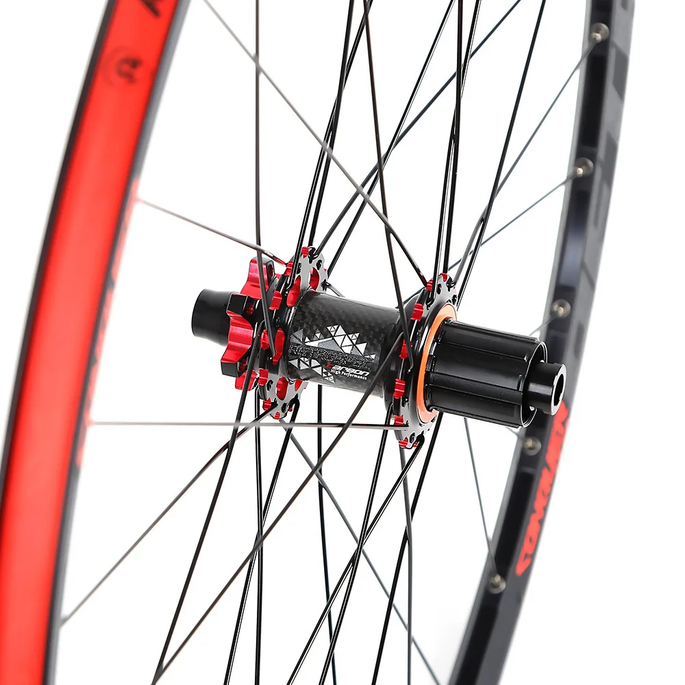 MTB Wheelset горный велосипед алюминий 29er колеса карбоновые Freehub 4 подшипника по оси 28