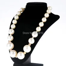 Высококлассные женщины набор шнек жемчуг ожерелье и рука ожерелье с шариком модный свитер цепь ожерелье для разнообразие высокого качества