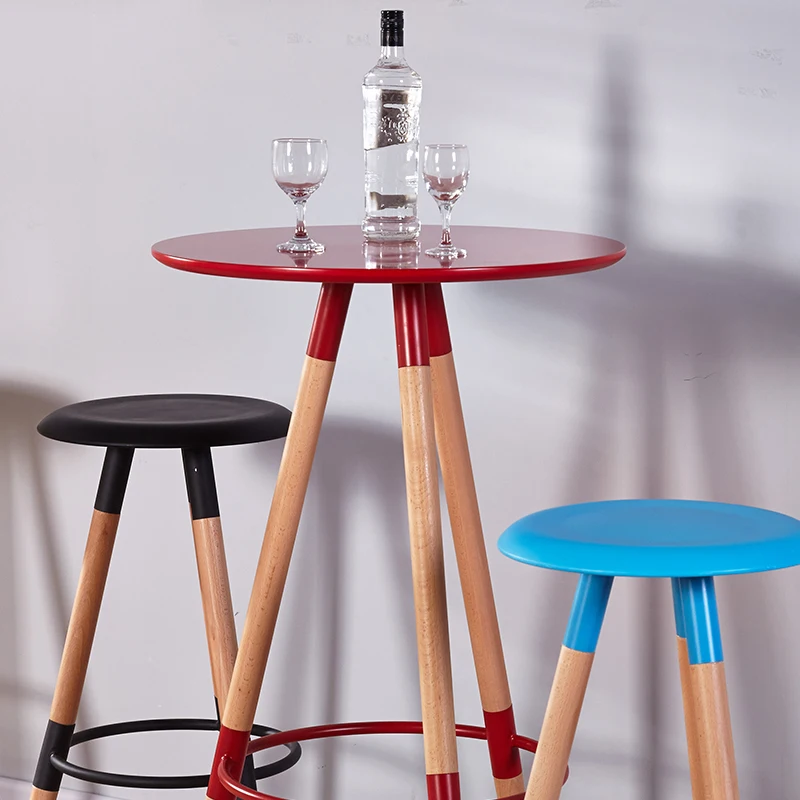 Furniture,A bar table,High table stage desk, contracted and contemporary negotiation table