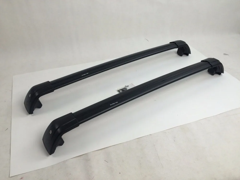 Black Pair fit VW Volkswagen Atlas 2018 2019 19 Baggage Luggage rack