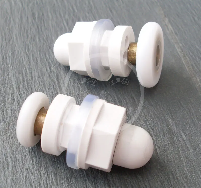 

Old fashioned circular arc shower room pulley small wheels roller shower room sliding door hexagonal eccentric wheel 25mm