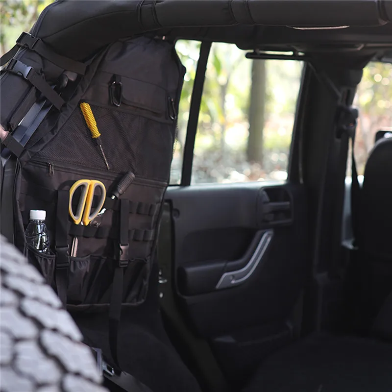 Сумка для хранения Jeep Wrangler 2007 2017 Черная|jeep tool|car storage bagcar interior |