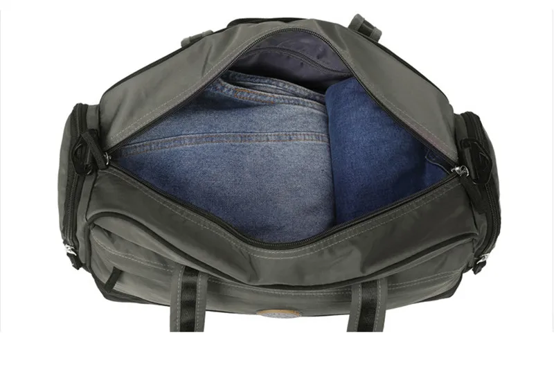 2019 мужские дорожные сумки Черный Синий Мужская сумка через плечо дорожная сумка переносные мужские сумки Большие выходные сумки женские