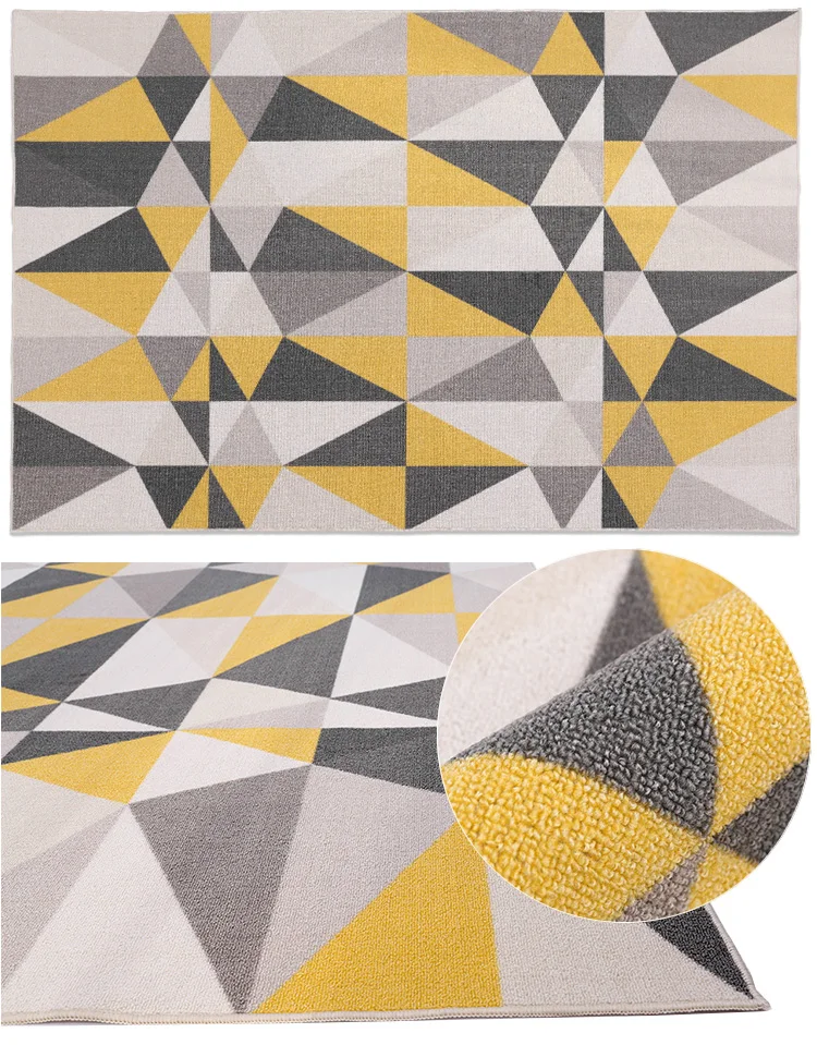 Скандинавский ковер килим геометрический индийский ковер в клетку полосатый современный коврик в богемном стиле