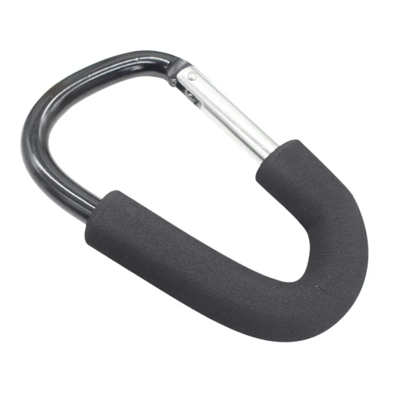 

Baby Stroller Hook Supermarket Shopping Hook Super Carabiner Aluminum Alloy Big Hook Baby Stroller Accessories