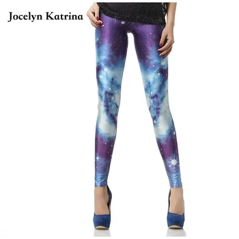 

The new European and American foreign trade printed sky tight pants female sports fitness yoga pants leggings women