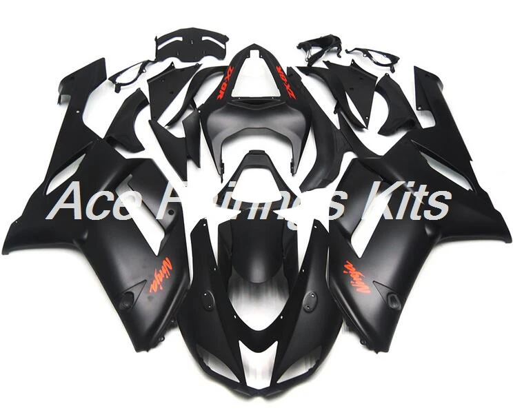 

New Abs Motorcycle Fairings Kit Fit for kawasaki Ninja ZX6R 636 2007 2008 07 08 6R ZX-6R Bodywork set Matte black