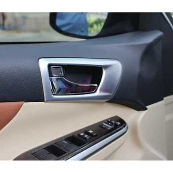 

Interior Door Handle Bowl Insert Trim 2015 2016 2017 Panel Overlay Chrome Car Styling For Toyota Camry Accessories