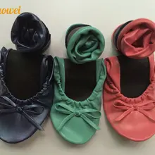 Дешевые оптовые портативные женские мягкие балетки на плоской подошве для вождения