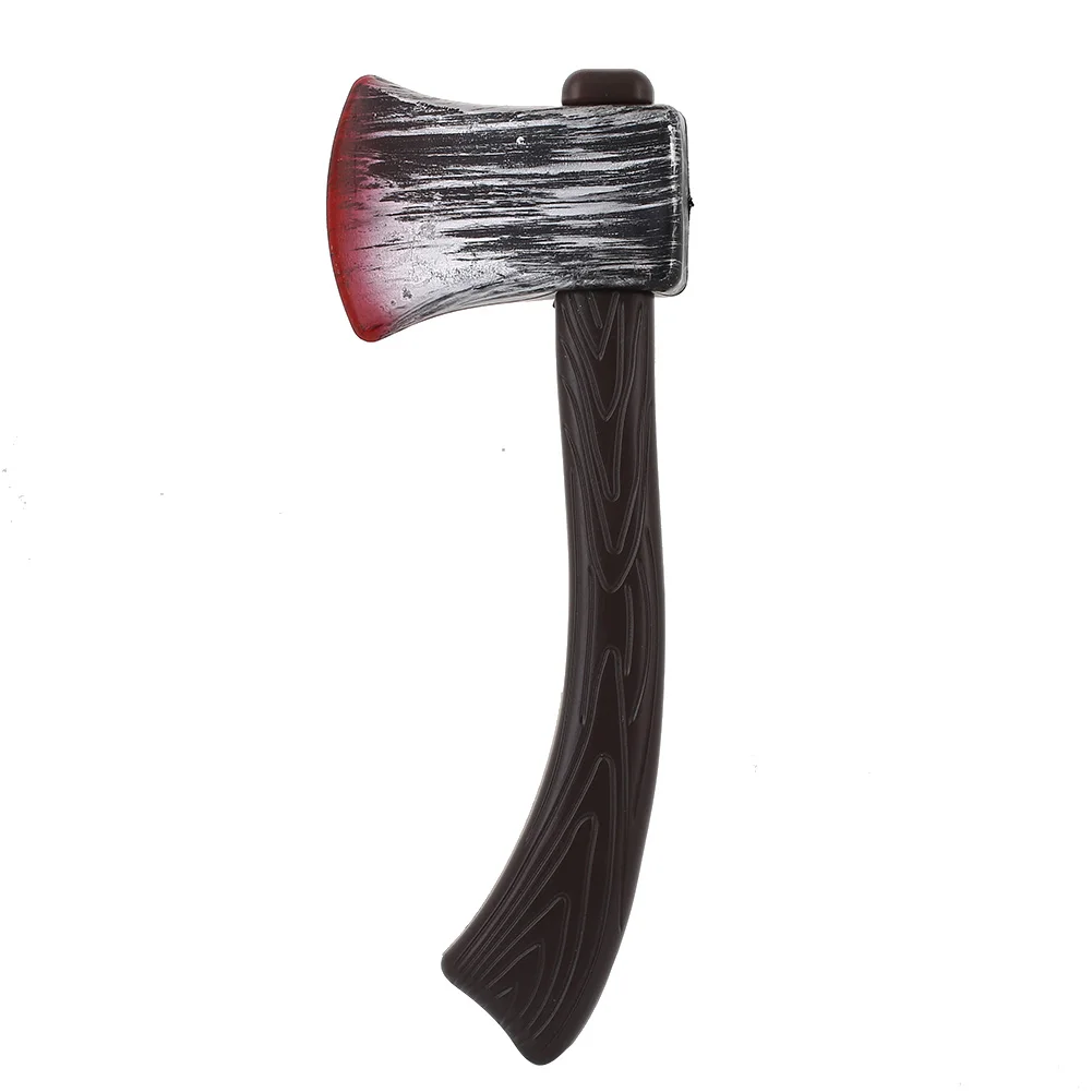 

Plastic Bloody Halloween Prop Weapons Fancy Knife Cleaver Sickle Dress Access