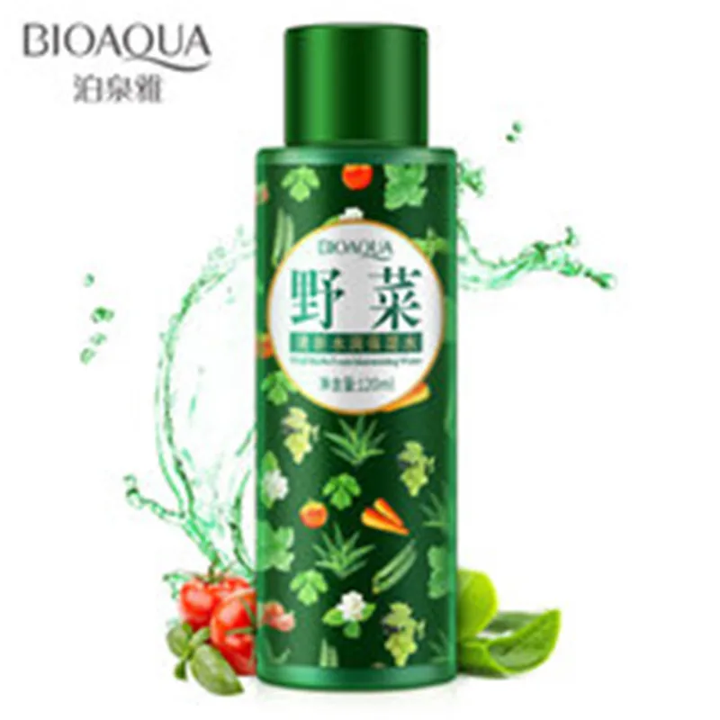 

Bioaqua Wild vegetables fresh water Refreshing Hydrating Toner water nourishing moisturizing gentle face skin care