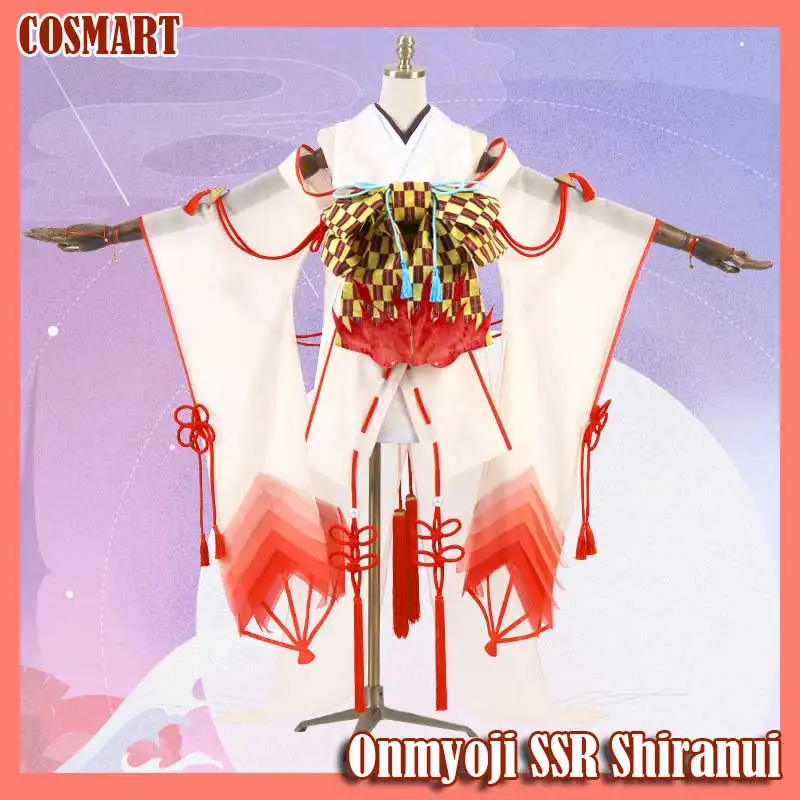 

Hot Game Onmyoji SSR Shiranui Diver Ali Kimono Cosplay Costume Uniform Dress Halloween costume for Women NEW FreeShip