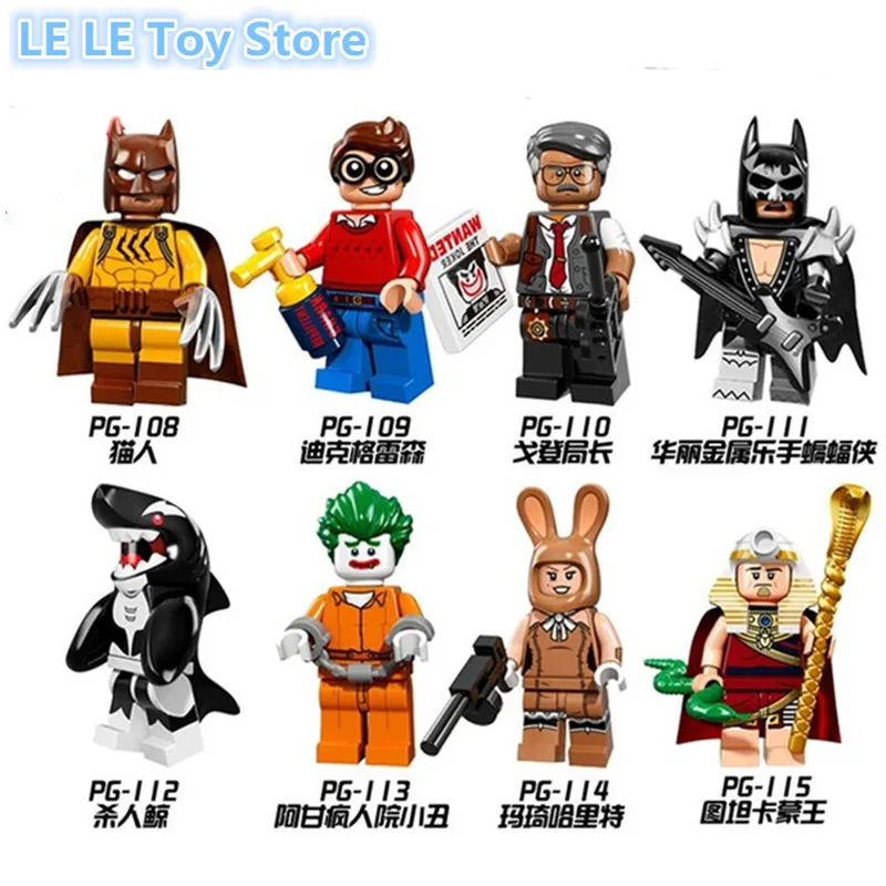 8pcs/lot PG8033 Super heroes Batman killer whale Clown Marge Collection Building Blocks Baby toys baby-building-blocks : image 8pcs/lot PG8033 Super heroes Batman killer whale Clown Marge Collection Building Blocks Baby toys baby-building-blocks