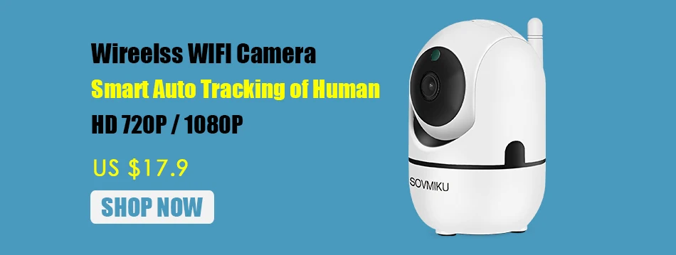 Smart Auto Tracking Camera WiFi