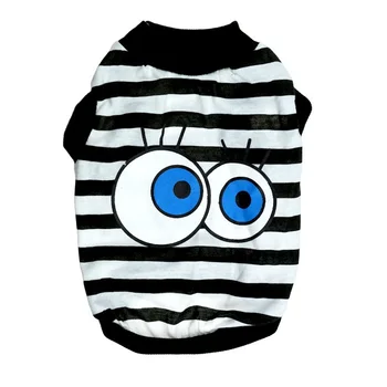 

cute pet dog clothes summer cotton puppy cat shirt T-shirt cat vest clothing