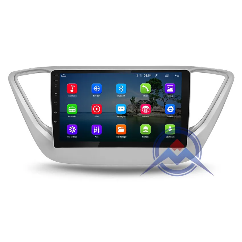 Sale ZOHANAVI Android 2GB RAM 32GB ROM 9 inch Car Multimedia Player For solaris Accent Verna 2017 2018  auto radio GPS Navigation 1