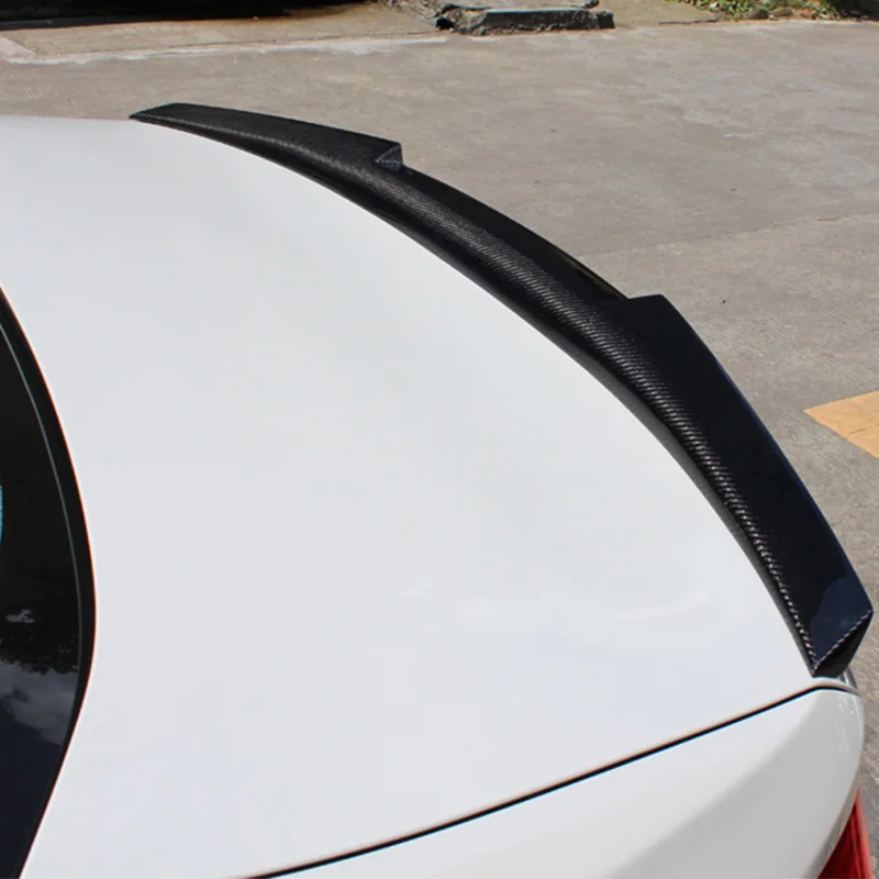 2017UP G30 M производительности M4 Стиль углеродного волокна задний спойлер загрузки губы крыло для BMW G30