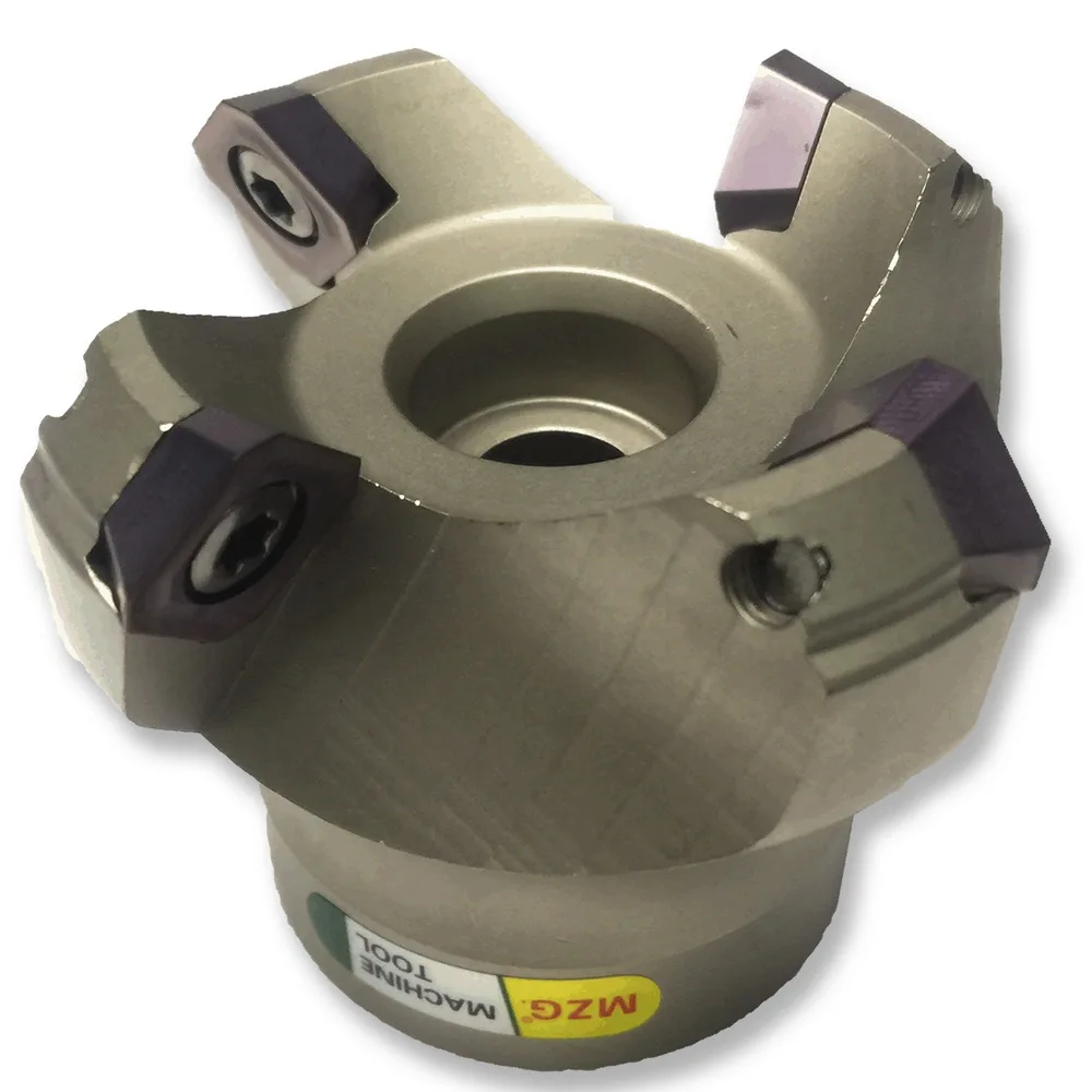 MZG KM12R50 22 4T Four SEKT1204 Carbide Insert Clamped Fast Feeding Alloy End Mill Milling Machining