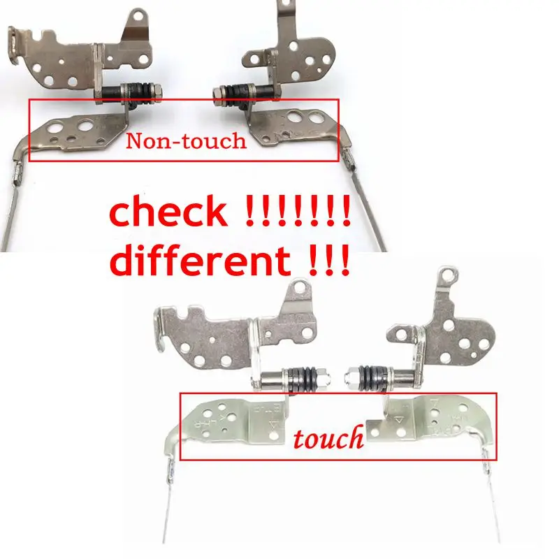 Direita + Esquerda Dobradiças para Toshiba Dobradiças da Tela de Toque r + l Gzeele Nova Satellite S50d-a S50dt-a S50t-a S55-a S55d-a Lcd S50-a - Imagem 2