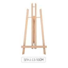 50 см 19,8 дюймов многофункциональная покраска дерева мольберт Настольный мольберт Портативный Миниатюрный стол легкий складной мольберт