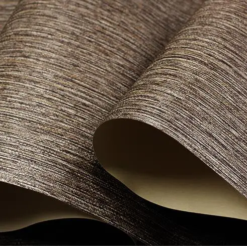 New modern chocolate nd light gray background wallpaper Simple luxury decorative roll | Строительство и ремонт
