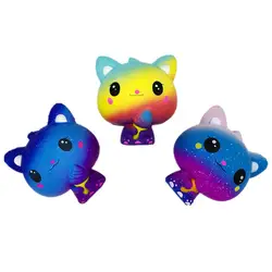 MUQGEW болотистый Красочный Galaxy Cat Ароматизированная подвеска игрушки для детей пупси замедлить рост игрушка-антистресс игрушки мягкими