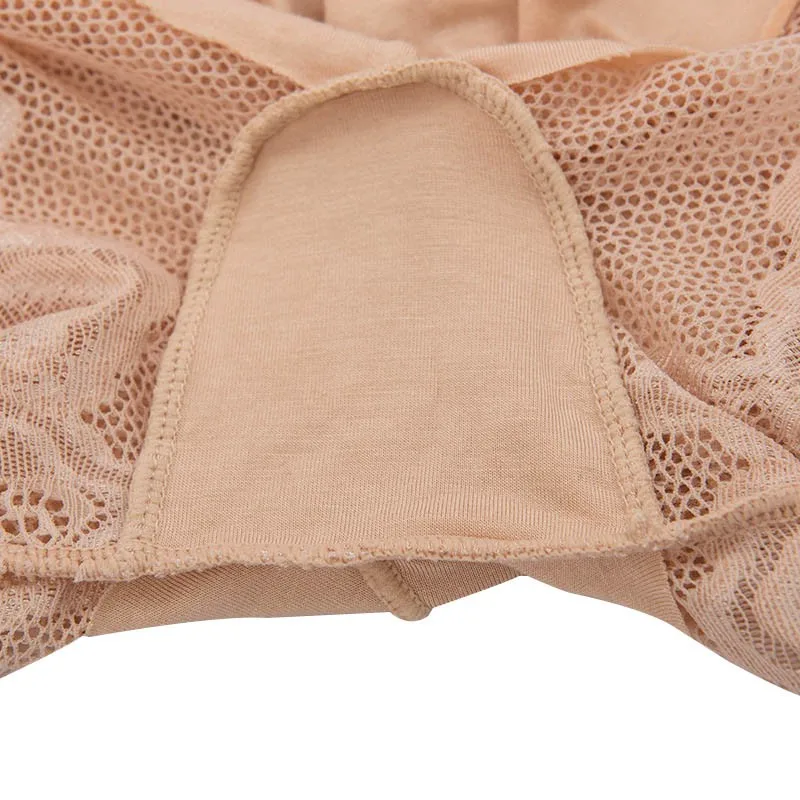 Женские кружевные дышащие шорты безопасности штаны Дамские Брюки бесшовное безопасное секционное тонкое нижнее белье