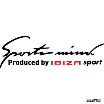 

Customization Sports Mind Car Covers Stickers Decal Car-Styling For seat ibiza car accessories