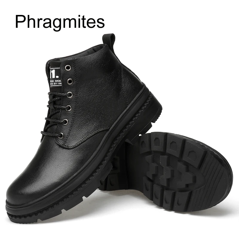 Et Pour Bottes Nouveau Automne Noir Courtes Hiver Phragmites Peluche With Tout Chaussures 2019 allumette Noires Cuir La Mode Hommes D'hiver black En Véritable Fur TK1uFJcl3