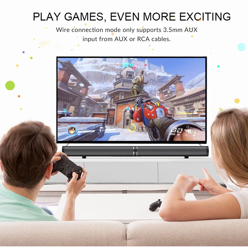 Bluetooth Speaker 2019 New Sound Blaster Soundbar Separation Integrated Home Theater Audio Echo Wall for xiaomi IOS apple iphone