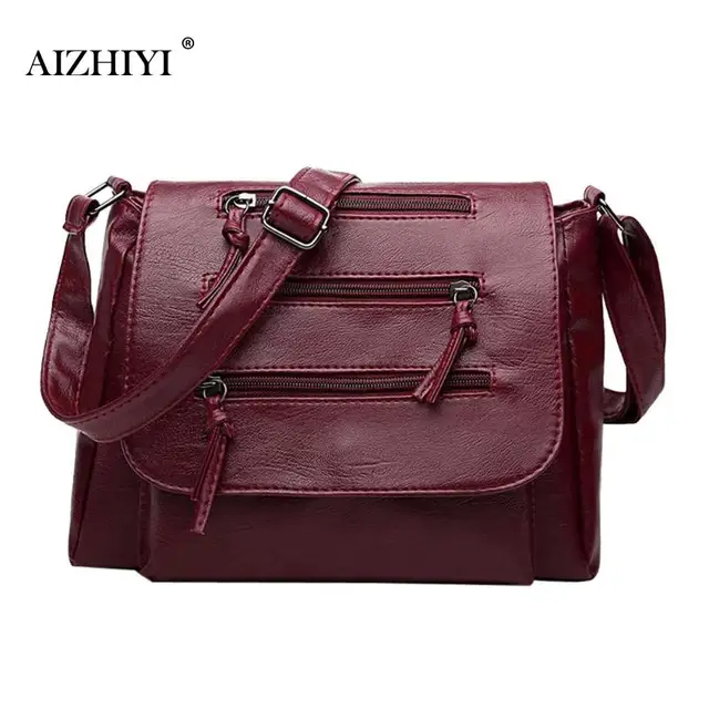 Women Pu Leather Messenger Bag Casual Chain Shoulder Handbags Sling Women Pu Leather Messenger Bag Casual Chain Shoulder Handbags Sling Crossbody For Female Las