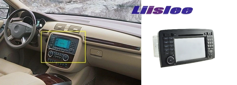 For Mercedes Benz R 2006~2013 Car Multimedia TV DVD GPS Radio Original Style Navigation Android Advanced  Navi 4