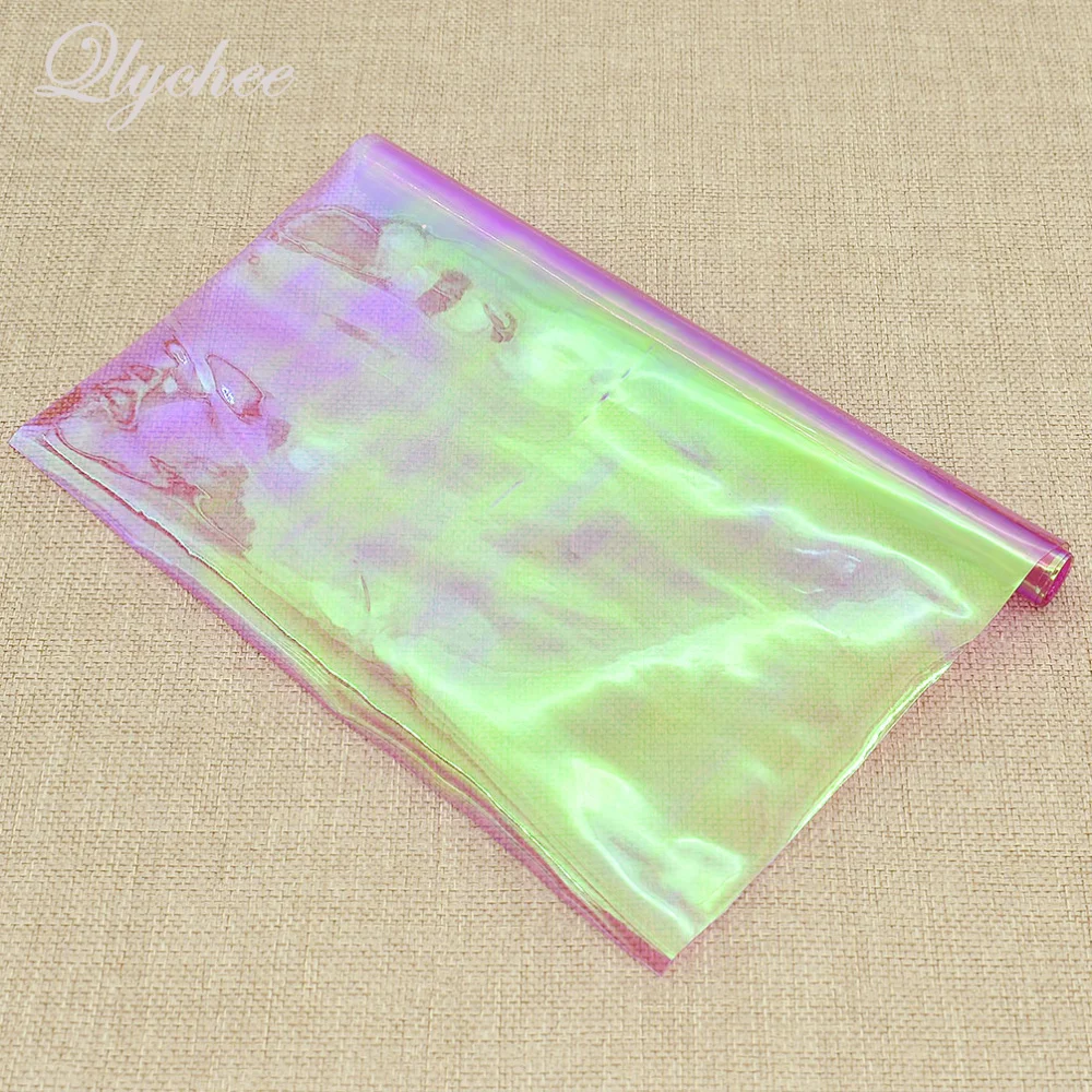 

Lychee 21x29cm Multi Color Transparent PVC Fabric DIY Women Handbag Dress Sewing Craft Garment Cloth Accessories