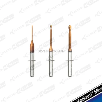 

VHF K4 CAD/CAM milling cutters for Titanium/Cobalt-Chrome alloy blank Ti/CoCr milling burs dental drills 6pcs/lot