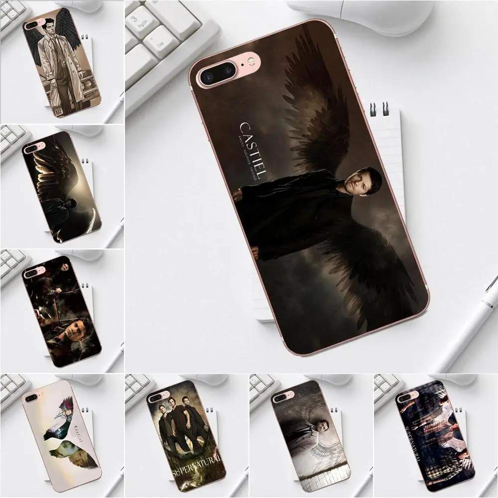 Популярная серийная сверхъестественная уникальная Кастиэль для iPhone 4 4S 5 5C SE 6 6S 7 8