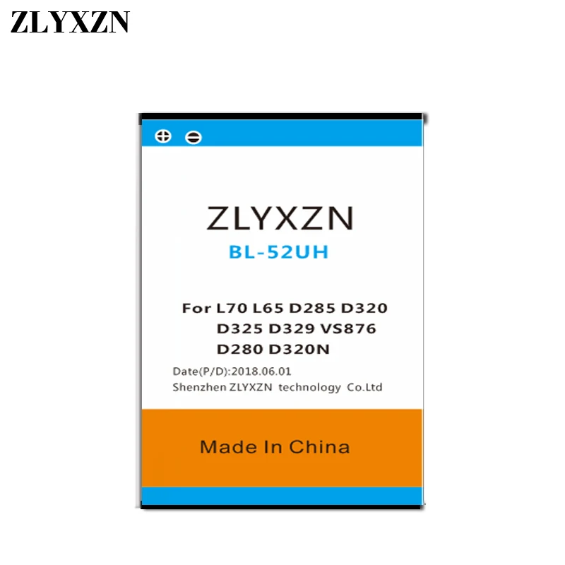 Новый 3600 мА/ч BL 52UH Батарея для LG L70 L65 D285 D320 D325 D329 VS876 D280 D320N телефон