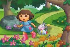 Kids Toy Children Jigsaw Puzzles 72 pcs Dora Puzzle Child Toys Free shipping | Игрушки и хобби