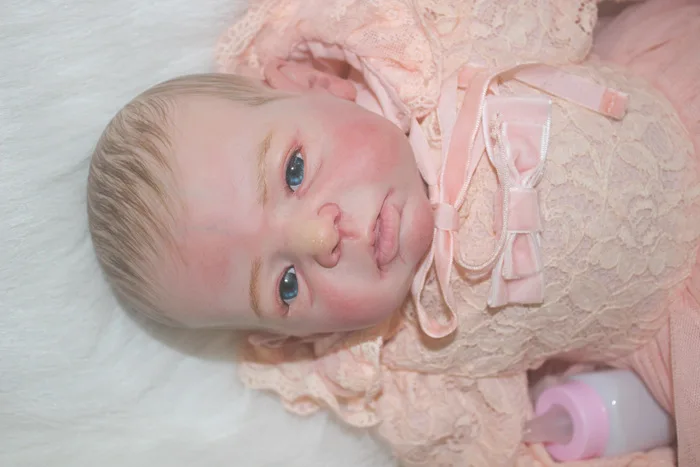22 дюйма Reborn Baby GIRL реалистичные силиконовые куклы учебная кукла и одежда|silicone dolls