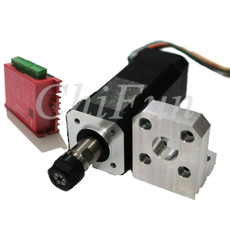 

ER11 100W 0.44NM brushless spindle motor kit DIY Mini engraving machine spindle motor + driver kit supports MACH3 control card