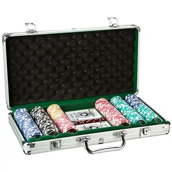 

Suitcase poker 300 chips glazed