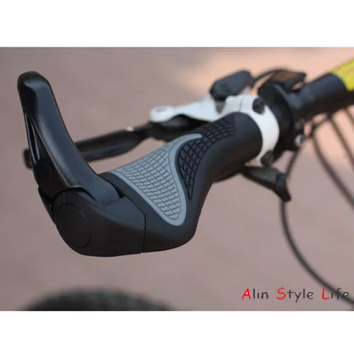 2015 HOT!1 pair Bicycle handlebar mountain bike horn handle aluminum