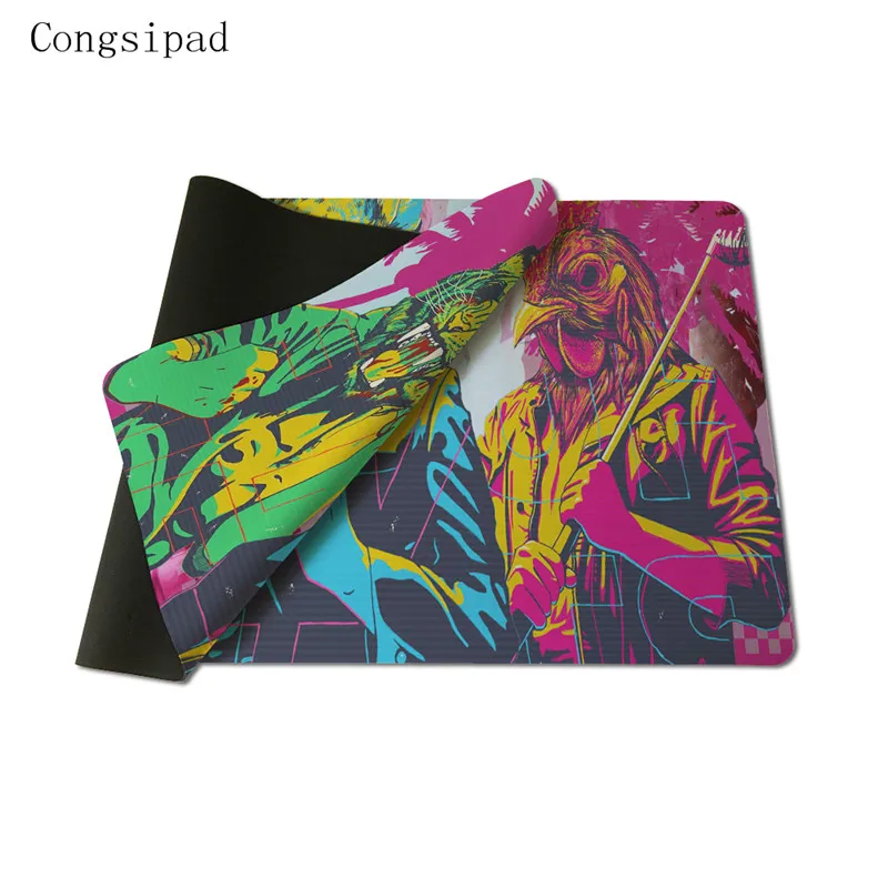 Коврик для мыши Congsipad Hotline Miami Pad Notbook компьютерный коврик на заказ с запирающимся