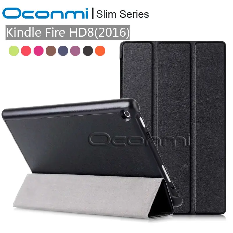 Slim magnetic smart leather case for Amazon Kindle Fire HD 8 2016 newest PU folder cover for kindle fire hd 8.0 2016 case Slim magnetic smart leather case for Amazon Kindle Fire HD 8 2016 newest PU folder cover for kindle fire hd 8.0 2016 case