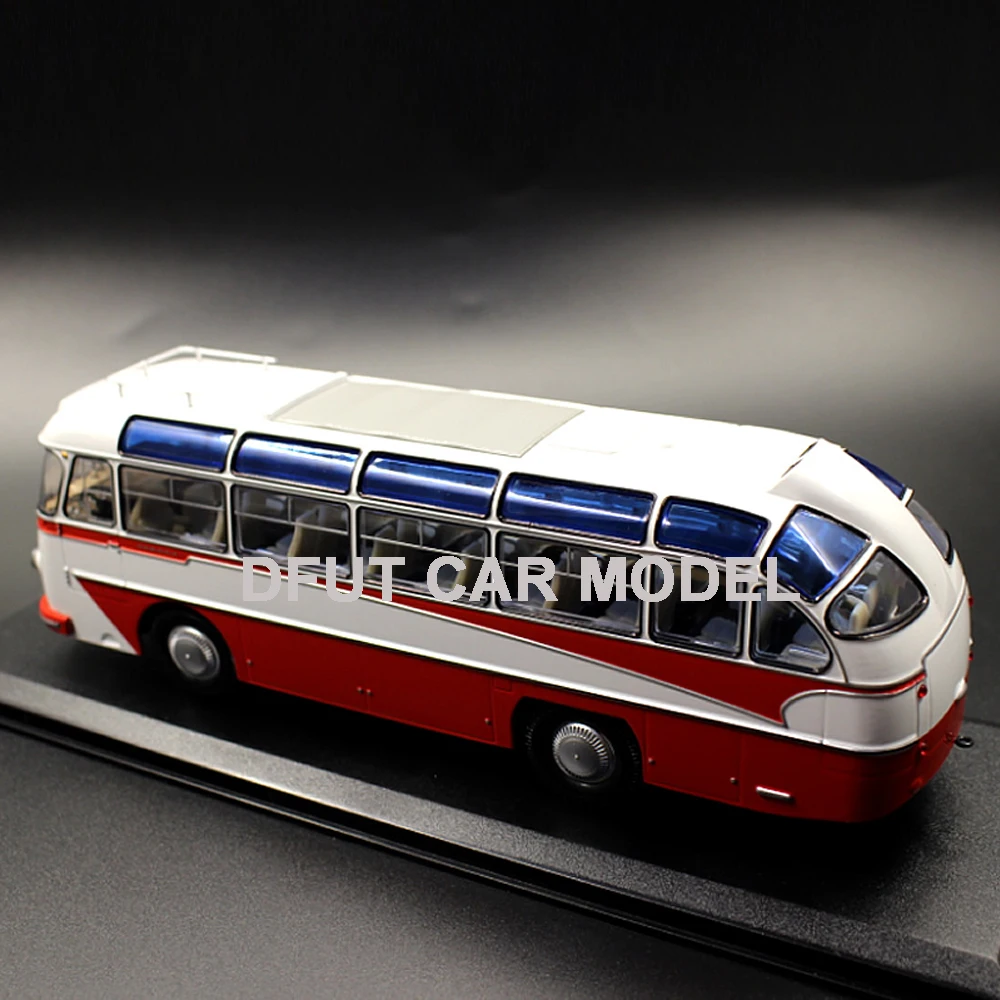 1:43 сплав русский автобус LAZ-697 игрушечный спортивный автомобиль модель детских автомобилей оригинальные авторизованные подлинные детские игрушки