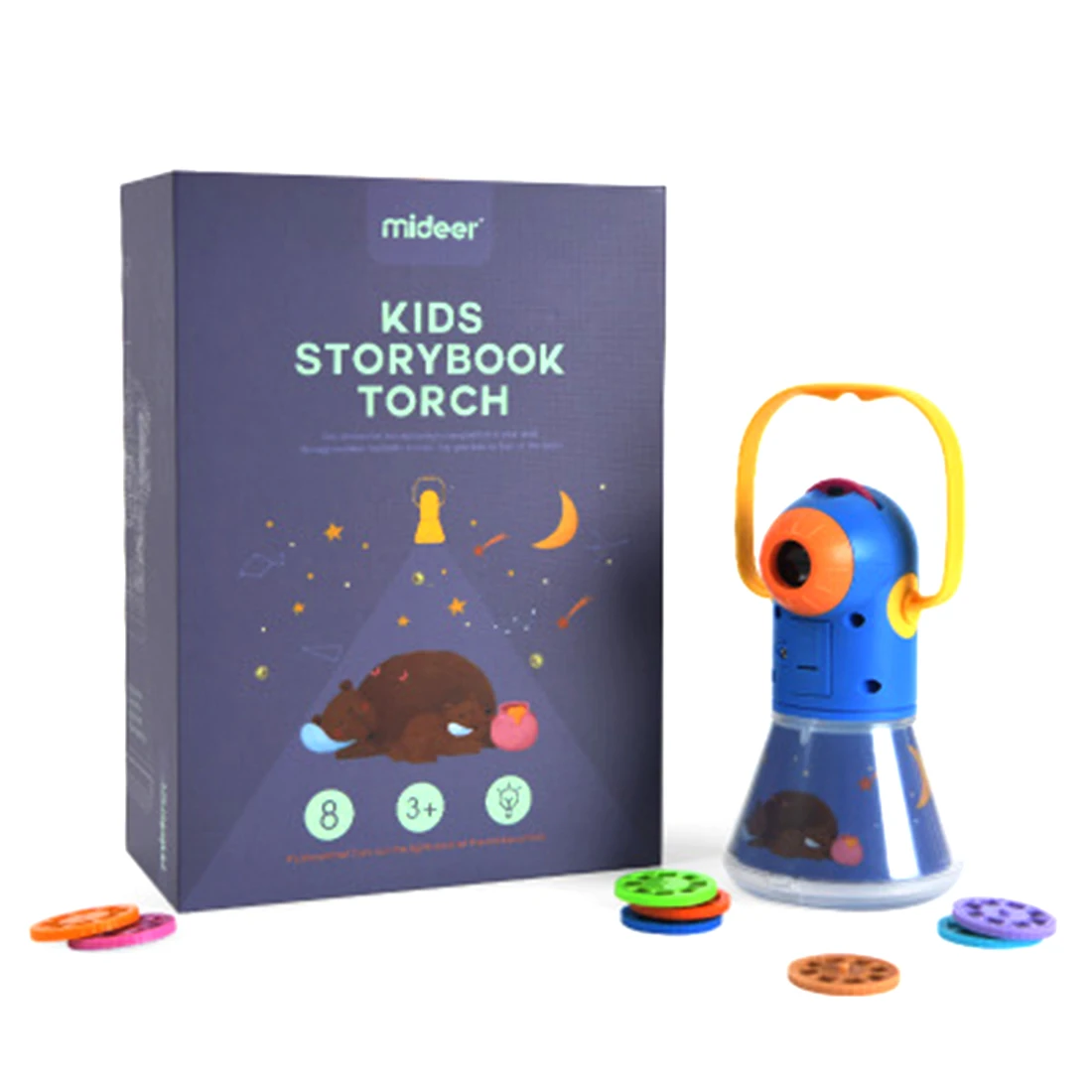 

Story Projector Lamp Starry Portable Night Light Multifunction Lighting Toy For Kids