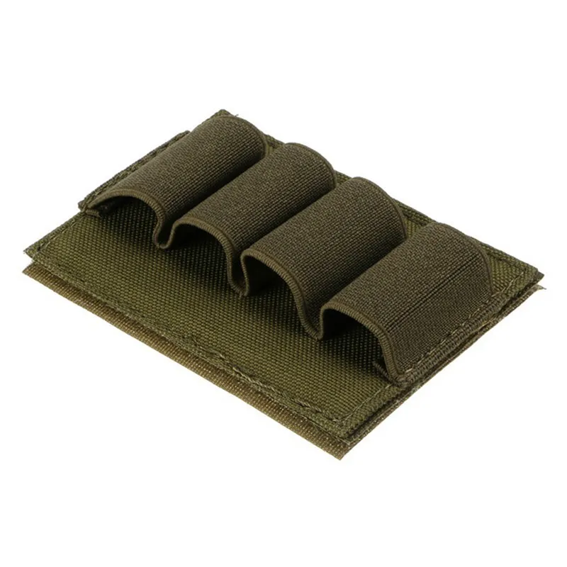 CQC Military Airsoft Paintball Tactical Molle Bullet Shell Holder Bag Army Shooting Hunting Buttstock Ammo Magazine Pouch - Цвет: OD