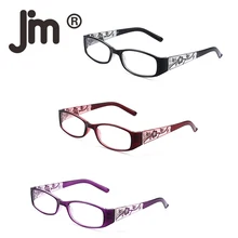 JM 3 пачки дамы очки для чтения весна шарнир винтажные прямоугольные очки для чтения для женщин
