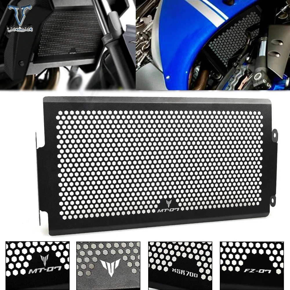 

Radiator protective cover Guards Radiator Grille Cover Protecter for Yamaha MT-07 FZ-07 2014-2016 mt-07 fz-07 xsr700 logo
