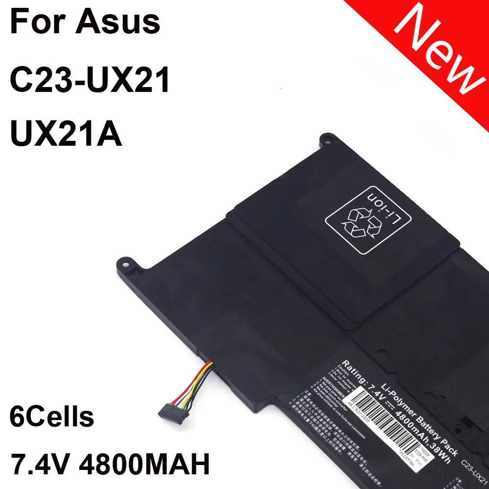 7 4 В/35WH 6 ячеек YHR ноутбука Батарея Замена для Asus C23 UX21 UX21A UX21E UX31 UX31E UX31K UX32 UX42E ADP 45AW N45W